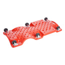 VEVOR 91 cm Mehāniķa Plastmasas Rāpojamais Ratiņkrēsls Auto Remontam, Ripojošs Garāžas Modelis, 159 kg Slodze, HDPE Materiāls