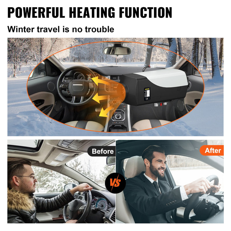 12V 8kW VEVOR автономный дизельный двигатель, 12V дизельный двигатель, работающий в режиме ЖК-дисплея, предназначенный для автомашин, автофургонов, автомобилей, автомобилей, кемперов город