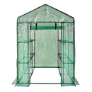 VEVOR siltumnīca 1,40 x 1,40 x 2,00 м, узстадама дажу минушу лайка, аугстас стиприбас ПЭ парсегс ар дурвим ун лоджием ун ар пульверкрасоту теруда рами, пьемэротс стадишанай и узглабашанай, заля