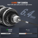 VEVOR Endoskopiskā kamera, 2-ceļu 180° locīšanas endoskopiskā camera, industriālā inspekcija, 1080P