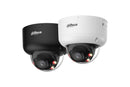 Dahua 6 MP āra kupolveida IP kamera, 2,8 mm, 109°, WizColor, Smart Dual Light, WDR 130 dB, WizMind, AcuPick, SMD 4.0, cilvēku un transportlīdzekļu noteikšana, 2 mikrofoni, skaļrunis, microSD līdz 1 TB, PoE+, IP67, IK10, melna