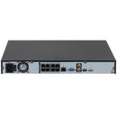 Dahua NVR4208-8P-4KS3, 8 kanālu Lite tīkla videoreģistrators ar 8 PoE portiem, līdz 12 MP IP kamerām, 2 × SATA līdz 20 TB katram, 160 Mb/s, SMD Plus, HDMI 4K, Smart H.265+