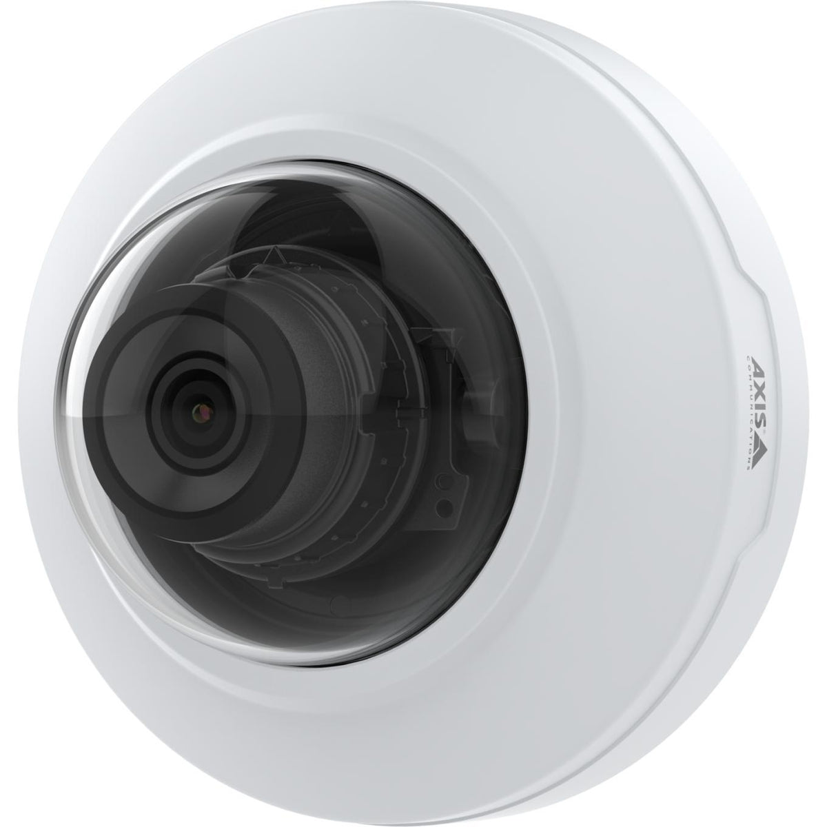 IP-камера Axis M4218-V с разрешением 8 Мп, купольная, 2,8–8,4 мм, 93–47°, 4K, WDR, цифровое PTZ, 15 кадров/с, microSD, HDMI, PoE, IP42, IK08, белого цвета