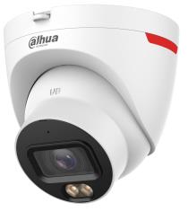 Dahua 4MP eyeball IP kamera, 2,8mm, WizColor, silti balta gaisma 30m, AI, mikrofons, PoE, IP67