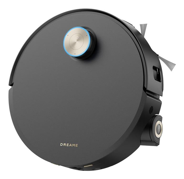 Dreame Aqua10 Ultra Roller Complete robotizētais putekļsūcējs ar sauso un mitro uzkopšanu, 30 000 Pa, AquaRoll™ rullītis, 100 °C mopu mazgāšana, LiDAR navigācija, AI šķēršļu atpazīšana, 6400 mAh, automātiskā dokstacija, melns