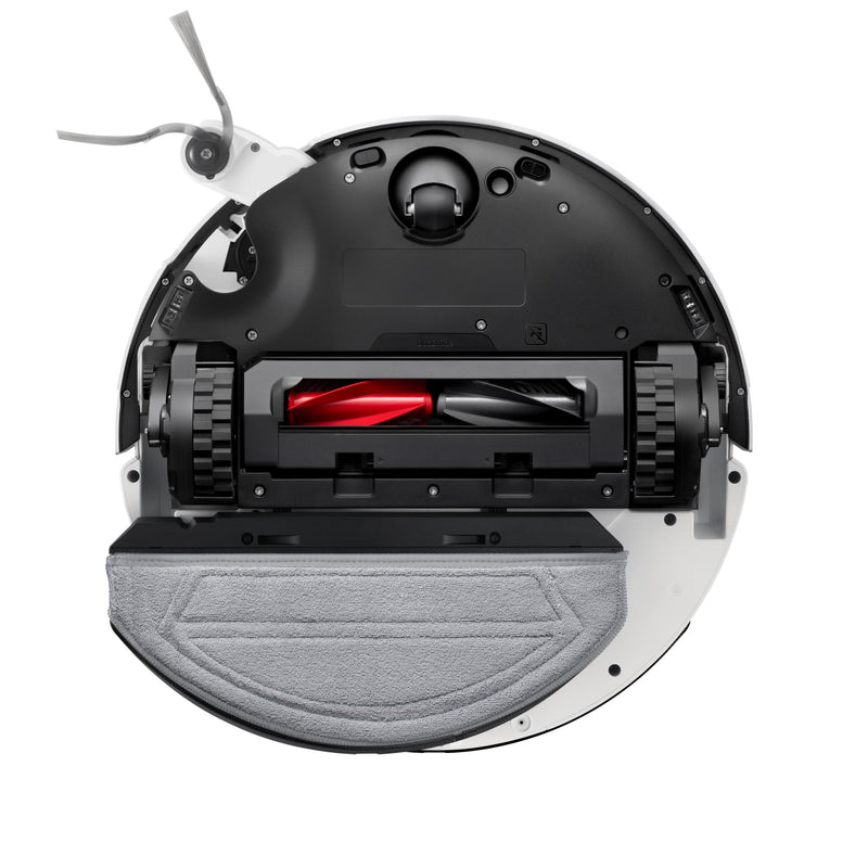 Roborock Saros 20 Sonic White S20S02-00, robotizēts putekļsūcējs ar mitro uzkopšanu, 36 000 Pa sūkšanas jaudu, 6400 mAh akumulatoru, RetractSense navigāciju un automātisko apkopes staciju