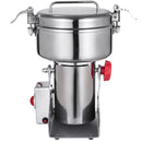 VEVOR elektriskās graudu dzirnaviņas, 1 kg graudu malšanas iekārta, 2800 W pulverizators, miltu dzirnaviņu iekārta, elektriskās garšaugu un graudu malšanas dzirnaviņas no pārtikas kvalitātes nerūsējošā tērauda