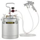 Komerciālais krāsošanas spiedtvertne 10 L ar padeves smidzinātāju, 1,5 mm sprauslu un krāsošanas pistoli