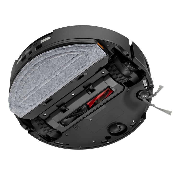 Roborock Saros 20 Sonic robotizētais putekļsūcējs, 36 000 Pa, sausā un mitrā uzkopšana, 3D navigācija, automātiskā dokstacija, 6400 mAh, melns