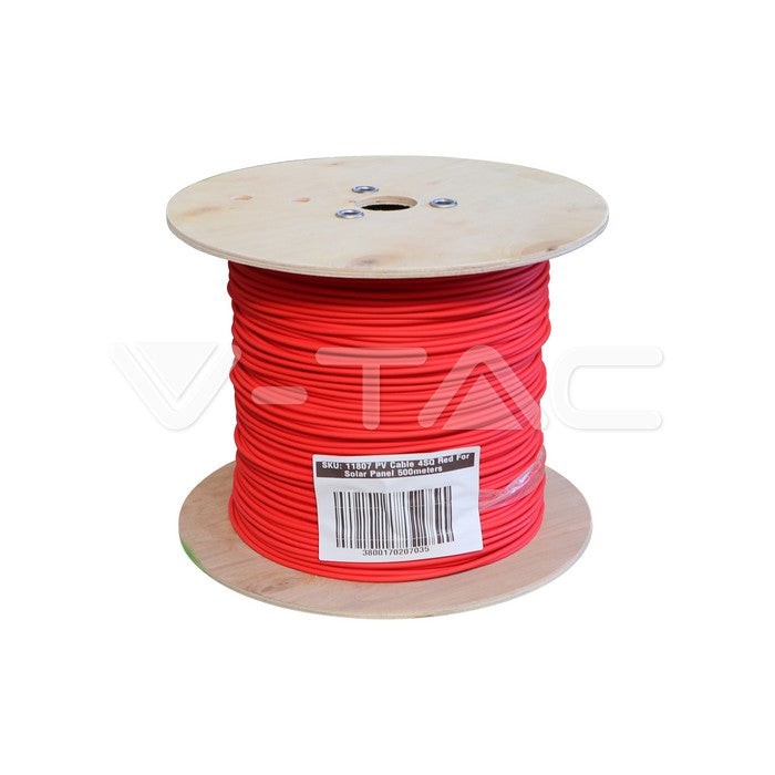 Solar panel cable 4mm² red — 500m