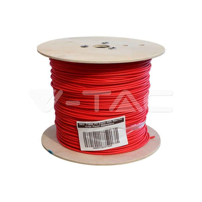 Solar panel cable 6mm² red — 500m