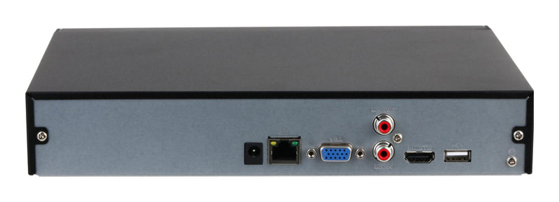 Dahua NVR4104HS-P-4KS3, 4 kanālu 4K tīkla videoreģistrators ar 4 PoE portiem, līdz 12 MP IP kamerām, 1 × SATA līdz 20 TB, SMD Plus, HDMI 4K, Smart H.265+