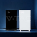 Litija akumulators 10,24 kWh, IP20 aizsardzība, 6000 cikli, balta korpusa konstrukcija