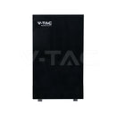 Litija akumulators 10,24 kWh, IP20 aizsardzība, 6000 cikli, melna korpusa konstrukcija