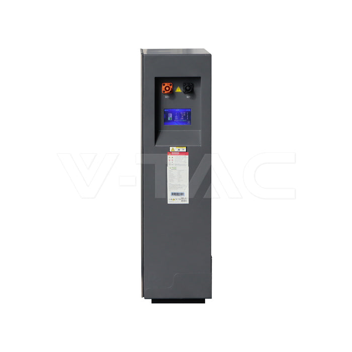 Lithium battery 10.24 kWh — black case, IP20
