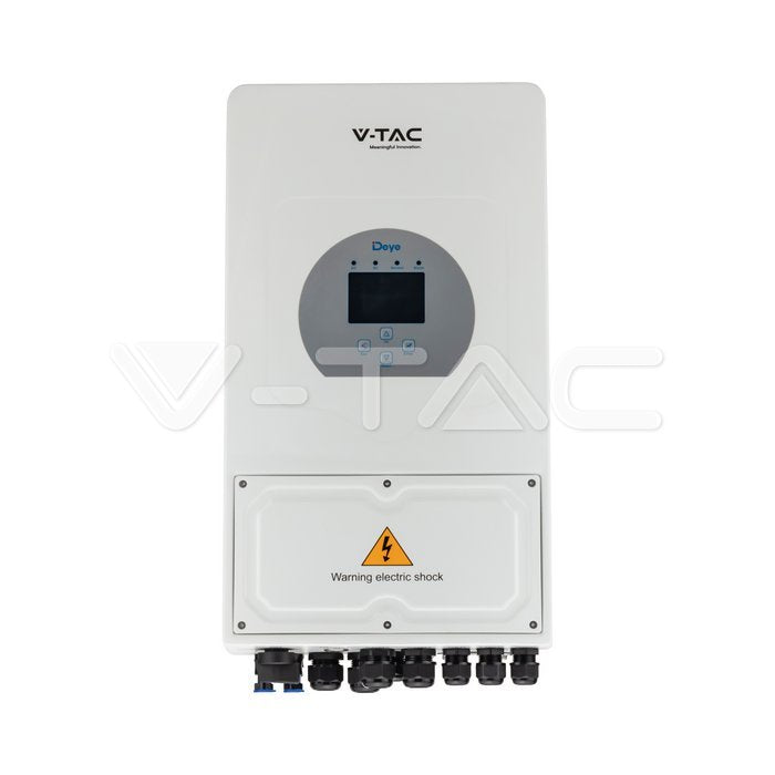 VEVOR vienfāzes invertora komplekts Deye 6 kW (modelis 11529) ar 5,12 kWh akumulatoru (modelis 11377)