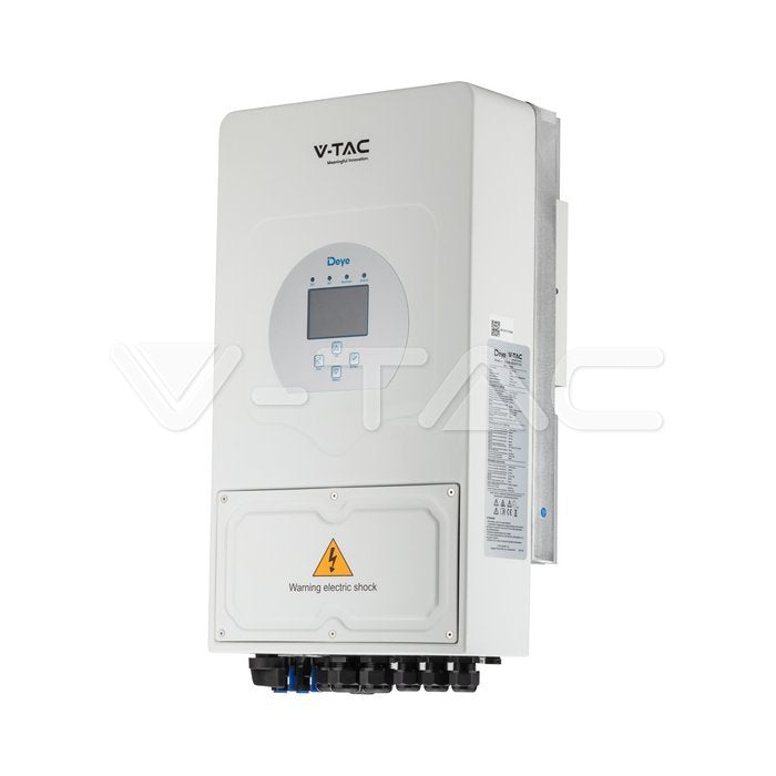 VEVOR vienfāzes invertora komplekts Deye 6 kW (modelis 11529) ar 5,12 kWh akumulatoru (modelis 11377)