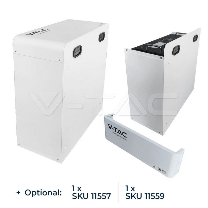 VEVOR vienfāzes invertora komplekts Deye 6 kW (modelis 11529) ar 9,6 kWh akumulatoru (modelis 11523)