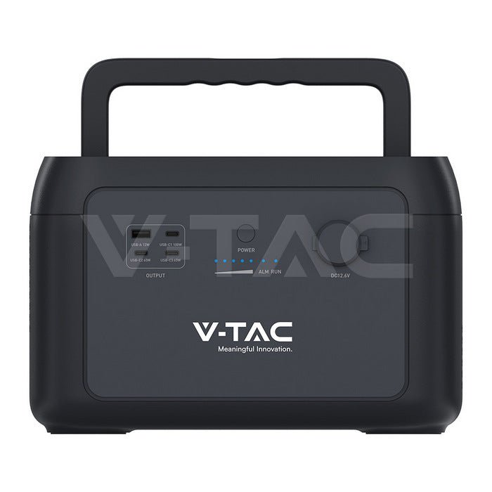 V - TAC 614 Wh LiFePO4 akumulatora paplašināšanas bloks 51,2 V portatīvajām barošanas stacijām - ZEMLETES.LV