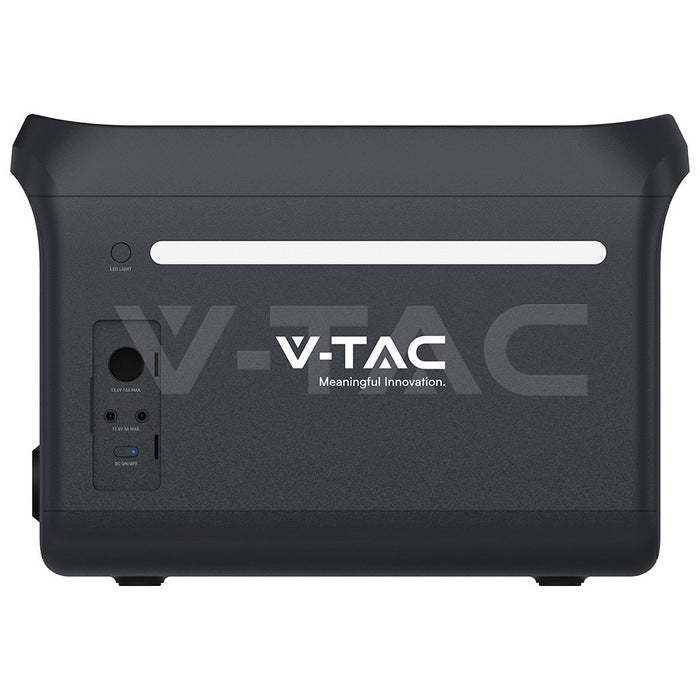 V - TAC 1800 W / 1229 Wh portatīvā barošanas stacija ar LiFePO4 akumulatoru un WiFi - ZEMLETES.LV