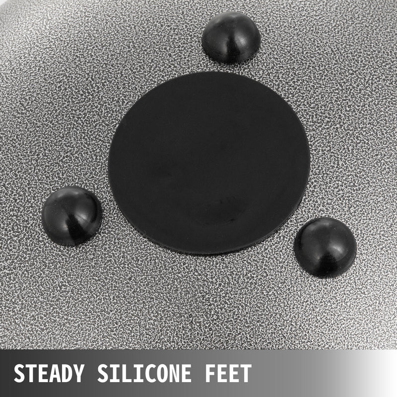 VEVOR tērauda mēles bungas, 13 toņi, 30 cm, ar maisu, grāmatu, āmuriem un turētāju