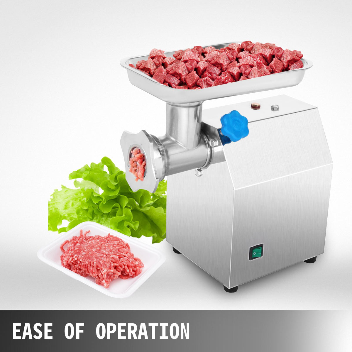 VEVOR Electric Meat Grinder 850 W, 190 RPM, with Sausage Filler, Commercial