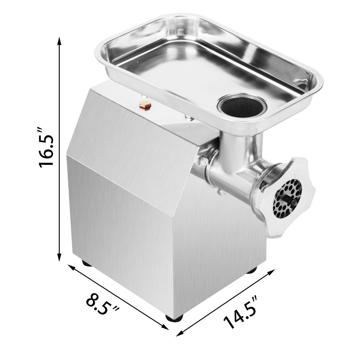 VEVOR Electric Meat Grinder 850 W, 190 RPM, with Sausage Filler, Commercial