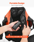 VEVOR litija-jonu akumulators 12 V 2 Ah, pārnēsājams rezerves akumulatoru bloks ar universālu adapteri, saderīgs ar Makita savienojumiem un VEVOR bezvadu elektrisko rokas ēveli, 1 gab.