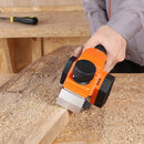 VEVOR litija-jonu akumulators 12 V 2 Ah, pārnēsājams rezerves akumulatoru bloks ar universālu adapteri, saderīgs ar Makita savienojumiem un VEVOR bezvadu elektrisko rokas ēveli, 1 gab.