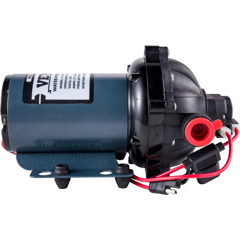 VEVOR mazgāšanas sūknis 12 V, 20,8 l/min, 4,8 bar, ar EPDM vārstu, jūras ūdens filtru un iekšējo/ārējo vītni