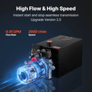 VEVOR 12 l hidrauliskā barošanas stacija, divdarbības 12 V hidrauliskais sūknis pašizgāzēja piekabēm, maksimālais spiediens 22 MPa, plūsmas ātrums 3,4 l/min, hidrauliskais sūknis ar metāla eļļas tvertni transportlīdzekļu pacelšanai