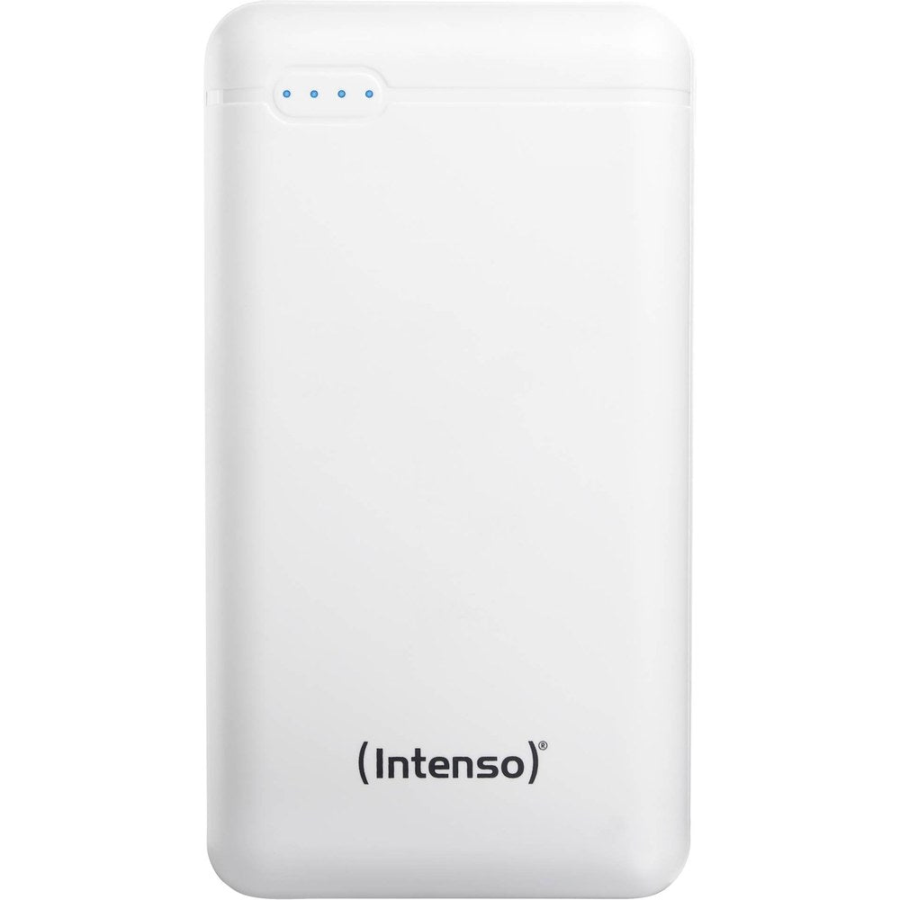 Intenso XS20000 20 000 mAh powerbank – USB-A un USB-C, balts