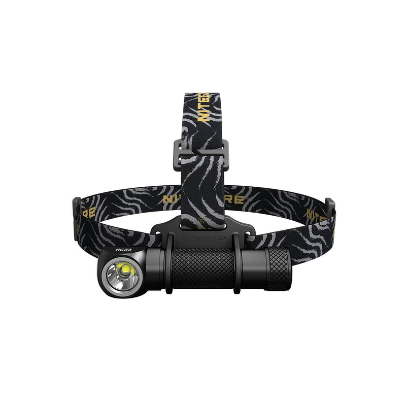 NITECORE HC33 LED galvas lukturis, 1800 lm, 18650 vai CR123 baterija, 187 m darbības attālums