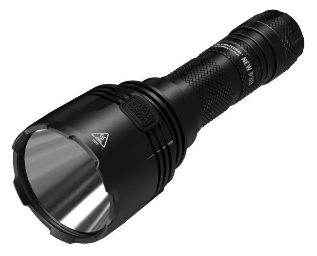 NITECORE NEW P30 medību lukturis, 1000 lm, 618 m darbības attālums, USB-C uzlāde, 5000 mAh akumulators, IP68