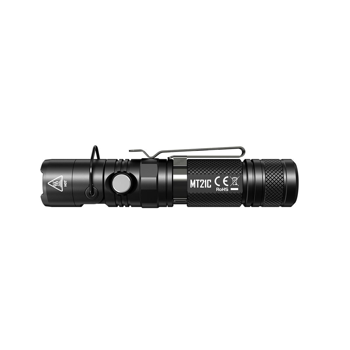 Светодиодный фонарь NITECORE MT21C с поворотной головкой, 1000 лм, дальность света 184 м