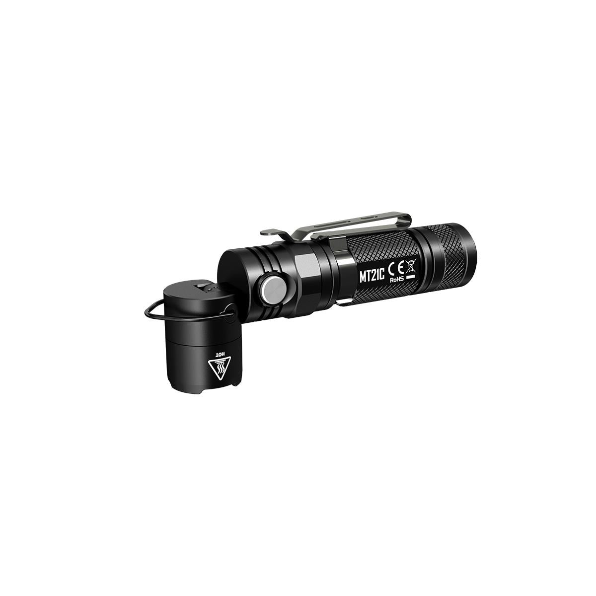 Светодиодный фонарь NITECORE MT21C с поворотной головкой, 1000 лм, дальность света 184 м