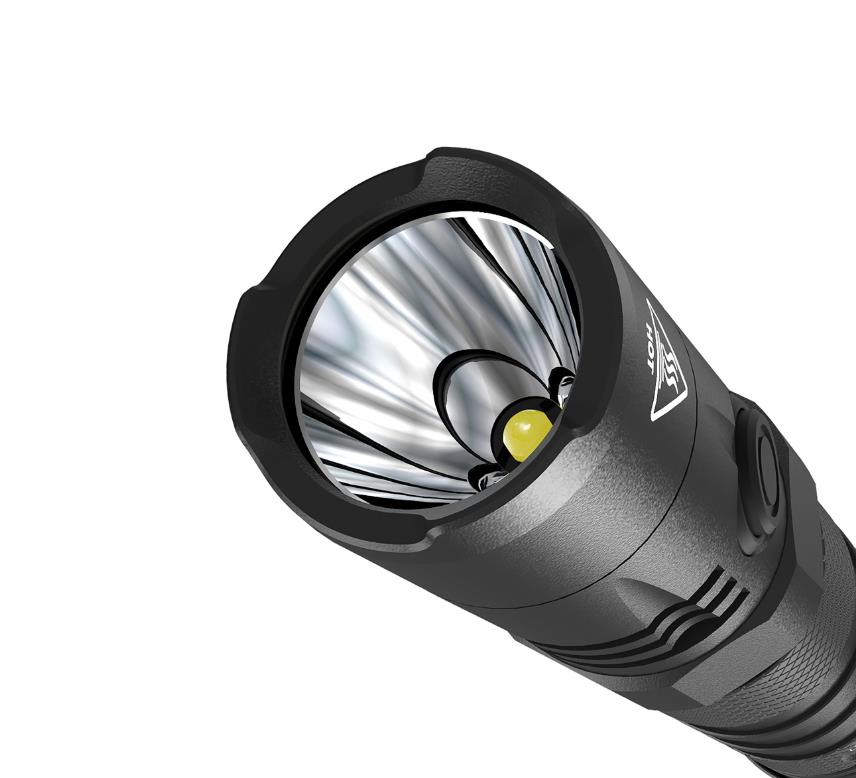 NITECORE MH12 V2 LED torch, 1200 lm, USB-C charging, 5000 mAh battery, IP68
