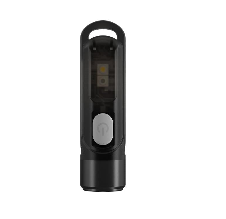 NITECORE TIKI LE LED atslēgu piekariņa lukturis, 300 lm, UV 365 nm, USB uzlāde, IP66, melns