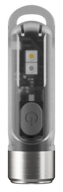 Nitecore TIKI GITD LED atslēgu piekariņa lukturītis 300 lm, USB uzlādējams, IP66, pelēks