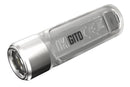Nitecore TIKI GITD LED atslēgu piekariņa lukturītis 300 lm, USB uzlādējams, IP66, pelēks
