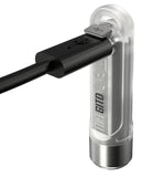 Nitecore TIKI GITD LED atslēgu piekariņa lukturītis 300 lm, USB uzlādējams, IP66, pelēks