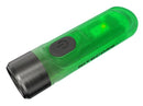 Nitecore TIKI GITD LED atslēgu piekariņa lukturītis 300 lm, USB uzlādējams, IP66, pelēks