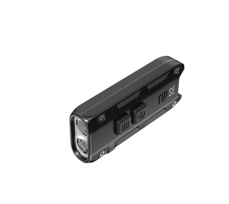 NITECORE TIP SE LED atslēgu piekariņa lukturis, 700 lm, USB-C uzlāde, 500 mAh akumulators, IP54, melns