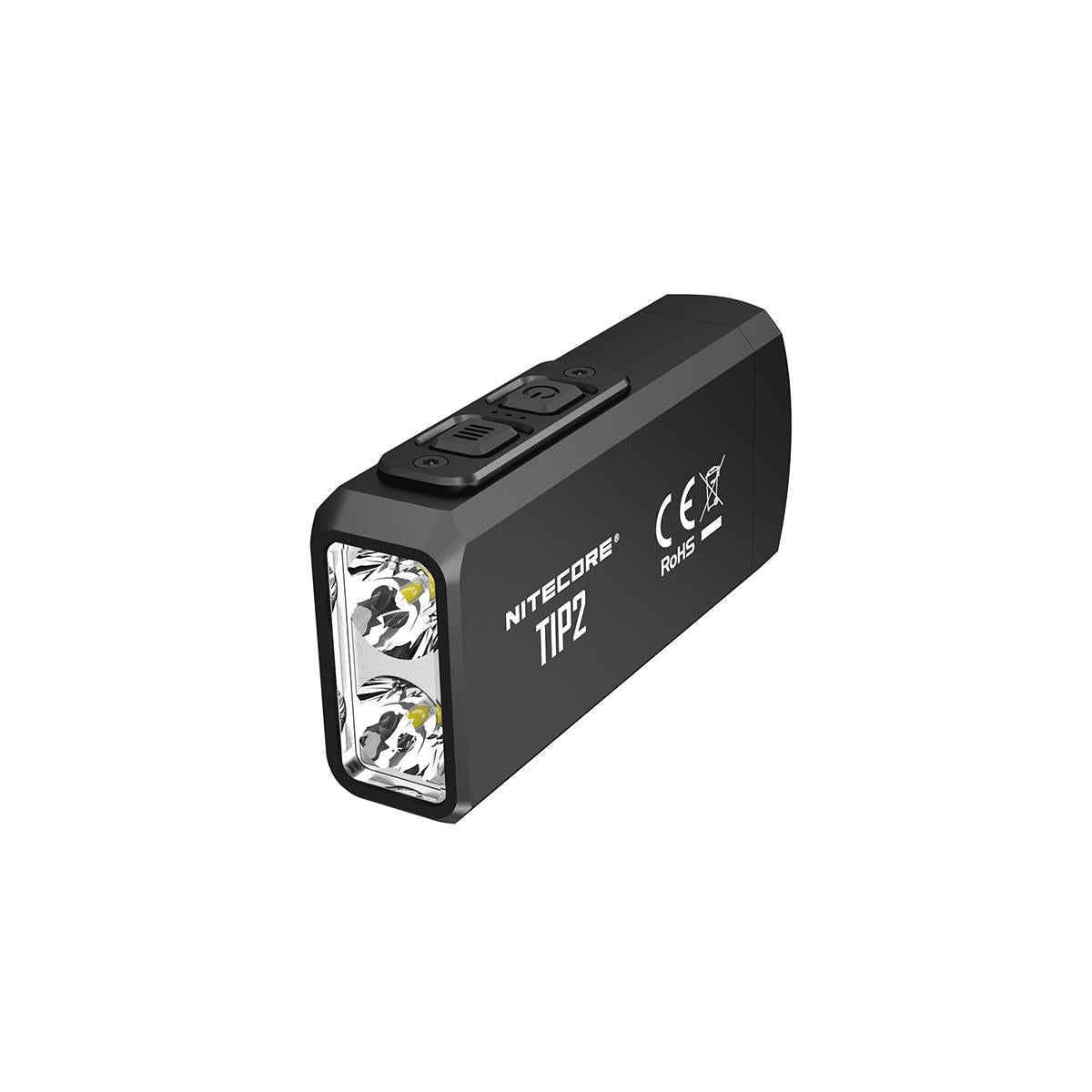 Nitecore TIP2 LED keychain torch 720 lm, rechargeable, 93 m beam distance, black