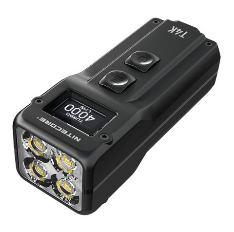 Nitecore T4K LED atslēgu piekariņa lukturis 4000 lm, USB-C, IP54