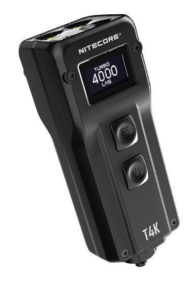 Nitecore T4K LED atslēgu piekariņa lukturis 4000 lm, USB-C, IP54