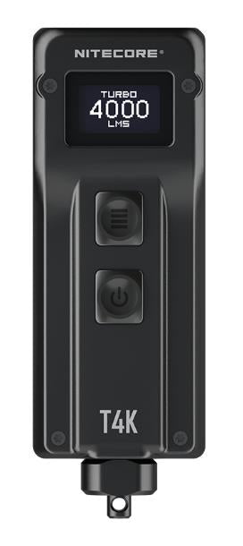 Nitecore T4K LED atslēgu piekariņa lukturis 4000 lm, USB-C, IP54