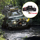 VEVOR 6123,5 kg elektriskā kravas automobiļu vinča - 12V elektriskā vinča ar sintētisko virvi un tālvadības pulti