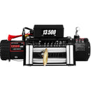 VEVOR elektriskā vinča - 6123 kg ar tērauda trosi, 12V jaudīgu motoru un bezvadu tālvadības pulti