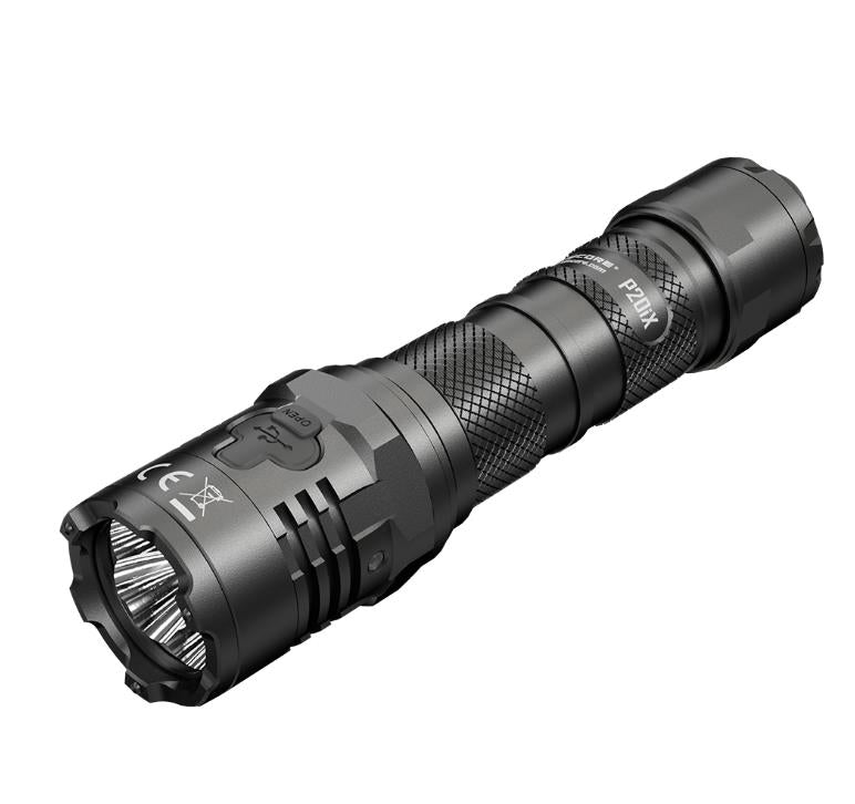NITECORE P20iX taktiskais LED lukturis, 4000 lm, USB-C uzlāde, 21700 akumulators, IP68